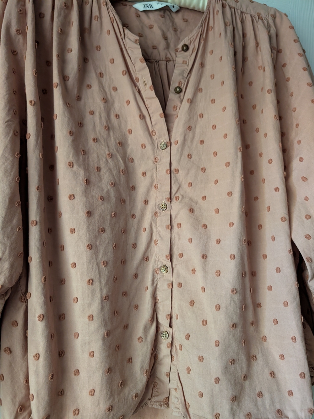 Zara Oversized Blouse - Picture 4 of 15